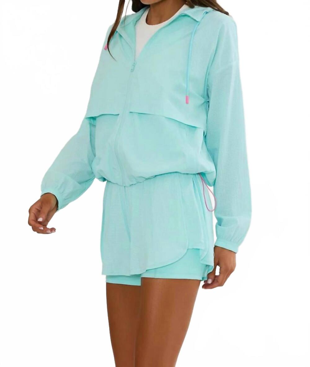 NEW BEACH RIOT kerrigan jacket in misty - Picture 3 of 6